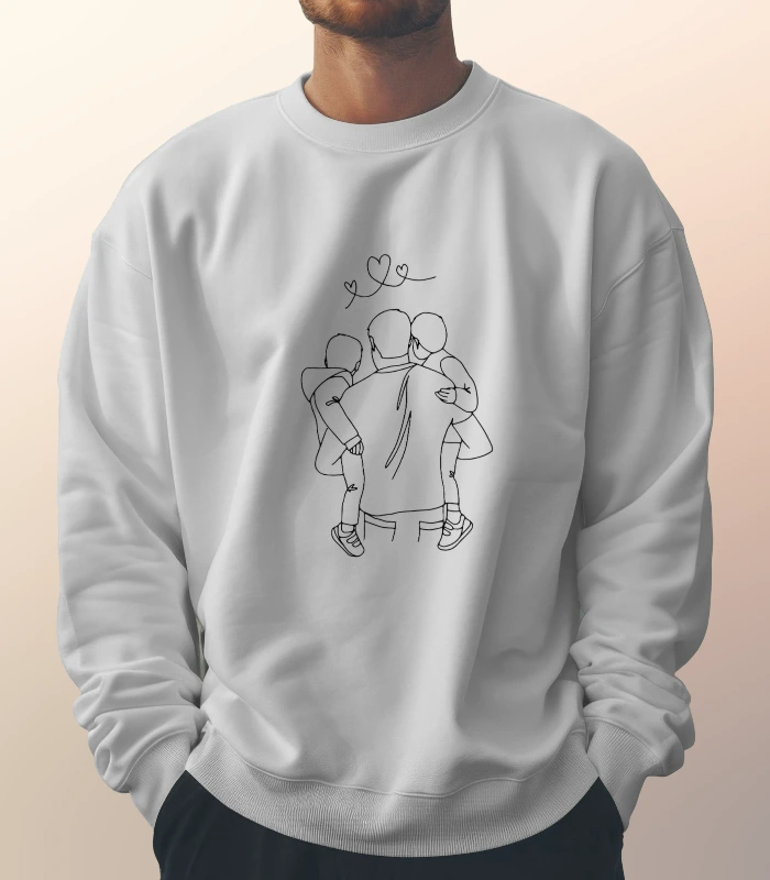 estampa_pai_com_2_filhos_ao_colo_sweatshirt